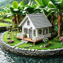 200Pcs Argil Display Decorations&nbsp;DJEW-FH0001-60A-02