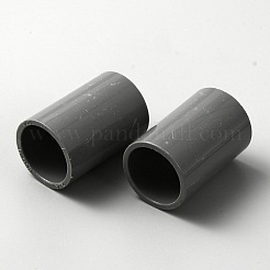 PVC Plastic Water Pipe Straight Connectors&nbsp;FIND-WH0137-15A-01