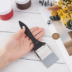 1Pc Silicone Brushes with Wooden Handle&nbsp;AJEW-GF0012-92B