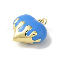 Rack Plating Brass Enamel Pendants&nbsp;KK-S366-05G-04