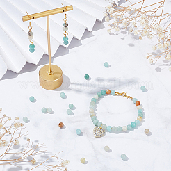 2 Strands Natural Flower Amazonite Beads Strands&nbsp;G-NB0004-46