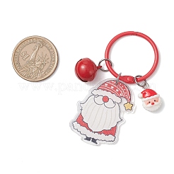 Christmas Acrylic & Resin Pendant Decoration&nbsp;HJEW-JM04303-06