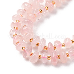 Natural Rose Quartz Beads Strands&nbsp;G-RM250109-A17