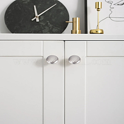 Round Aluminium Alloy Drawer Knob&nbsp;FIND-WH0400-52