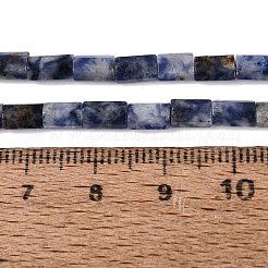 Natural Blue Spot Jasper Beads Strands&nbsp;GG-N002-01A-25