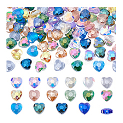 128Ps 16 Colors Electroplate Glass Beads&nbsp;EGLA-PH0001-82
