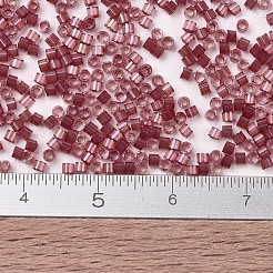 MIYUKIデリカビーズ  シリンダー  日本製シードビーズ  11/0  (db1805) 染めダークベリーシルクサテン  1.3x1.6mm  穴：0.8mm  約10000個/袋  50 G /袋&nbsp;SEED-X0054-DB1805