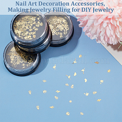 4 Boxes 4 Styles Brass Cabochons&nbsp;MRMJ-OC0003-94
