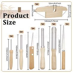 Stainless Steel Clay Cutting & Sculpting Tool Sets&nbsp;AJEW-FG0004-99