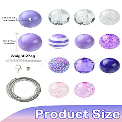 DIY Bubblegum Jewelry Set Making Kits&nbsp;DIY-CJC0009-08A