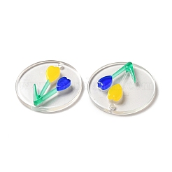 Transparent Acrylic Pendants&nbsp;ACAB-Q001-18