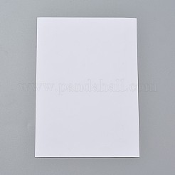 DIYフレームスクラップブック  フォトアルバムコーナープラスチックステッカー  貝殻色  147x103x0.3mm  三角形：12x15.5mm  約102個/シート&nbsp;AJEW-WH0079-D01