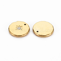 Ion Plating(IP) 304 Stainless Steel Charms&nbsp;STAS-N097-091LG-NR