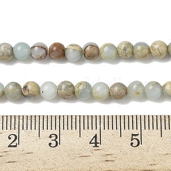 Natural Shoushan Stone Beads Strands&nbsp;G-B155-A01-4mm