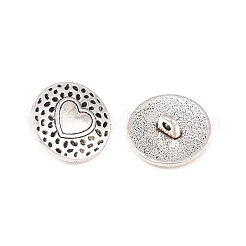 Tibetan Style Alloy Shank Buttons&nbsp;X-TIBE-Q044-04AS-RS