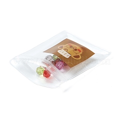 Rectangle Plastic Zip Top Candy Bag&nbsp;OPP-M004-03D