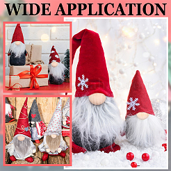 24Pcs Artificial Wool Doll Mustache&nbsp;FIND-NB0006-81