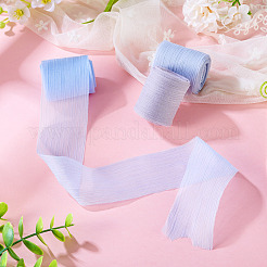 3ロール 3色シワポリエステルリボン  服飾材料  ギフト包装用  ミックスカラー  1-3/8インチ（36mm）  約5.47ヤード（5m）/ロール&nbsp;OCOR-TA0002-98A
