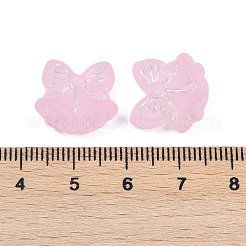 Frosted Transparent Acrylic Beads&nbsp;X1-OACR-P029-18B-01