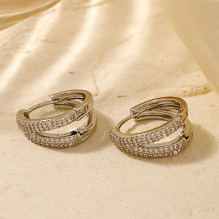 Brass Hoop Earrings&nbsp;FI3307