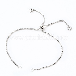 Tarnish Resistant 304 Stainless Steel Slider Bracelets Making&nbsp;AJEW-JB00784