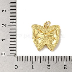 Rack Plating Brass Micro Pave Cubic Zirconia Pendants&nbsp;KK-H473-08E-G
