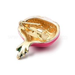 Golden Alloy Enamel Brooch&nbsp;JEWB-K018-32G-G
