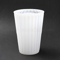 コーン花瓶シリコーン型  UVレジン用  エポキシ樹脂工芸品作り  ホワイト  105x154mm  内径：85mm&nbsp;LS-DIY-I096-14
