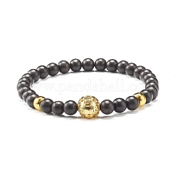 Wooden Beads Stretch Bracelets Set&nbsp;BJEW-JB07019