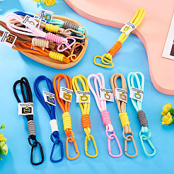 16Pcs 8 Colors Braided Nylon Strap&nbsp;AJEW-TA0002-07