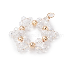 Christmas Theme Glass Pendants&nbsp;PALLOY-JF02889