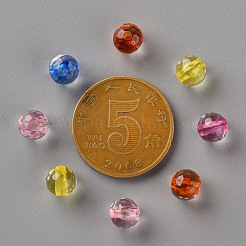 Transparent Acrylic Beads&nbsp;X-TACR-S154-11A