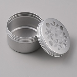Aluminium Shallow Round Candle Tins&nbsp;AJEW-WH0326-03C