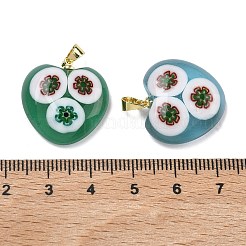 Handmade Lampwork Pendants&nbsp;LAMP-D006-03G