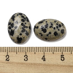 Natural Dalmatian Jasper Cabochons&nbsp;G-C115-01A-10