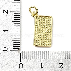 Brass Enamel Pendants&nbsp;KK-P338-11G-01