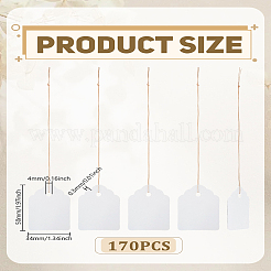 170Pcs PVC Plant Labels&nbsp;DIY-LP0003-88