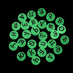 Luminous Transparent Acrylic Beads&nbsp;TACR-Q013-07A