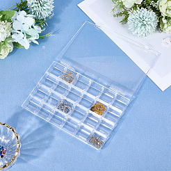 1Pc 24 Grids Plastic Nail Art Jewelry Storage Boxes&nbsp;OBOX-SP0001-01