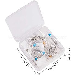 Alloy European Dangle Charms&nbsp;PALLOY-PH0001-25AS-WH