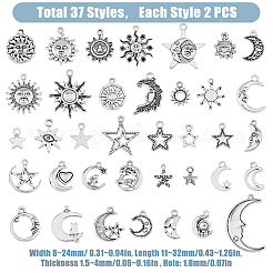 Tibetan Style Alloy Pendants&nbsp;FIND-HY0002-85