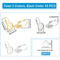 Blank Dome Earrings Making Kit&nbsp;DIY-UN0003-97