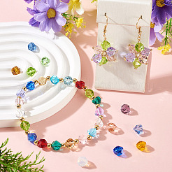 10Pcs Glass Imitation Austrian Crystal Beads&nbsp;GLAA-TADJ0001-11H