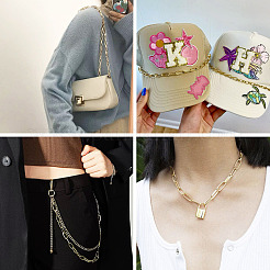 DIY Aluminium Paperclip Chains Bracelets/Necklaces Making Kit&nbsp;DIY-TA0012-91G