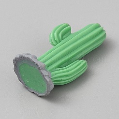 サボテンのミニチュア装飾品  マイクロランドスケープホームドールハウスアクセサリー  小道具の装飾のふりをする  ミディアムシーグリーン  13.5x18.5x36mm&nbsp;DJEW-CJC0005-04K
