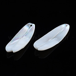 Natural Freshwater Shell Pendants&nbsp;SHEL-S278-046