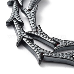 Synthetic Non-Magnetic Hematite Beads Strands&nbsp;G-H303-B23