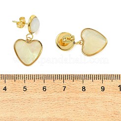304 Stainless Steel Stud Dangle Earrings&nbsp;EJEW-JE07312-02