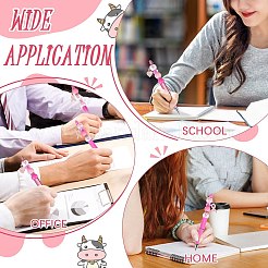DIY Breast Cancer Awareness Theme Beadable Pen Making Kit&nbsp;DIY-SZ0010-01