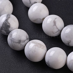 Natural Howlite Beads Strands&nbsp;G-D855-13-8mm